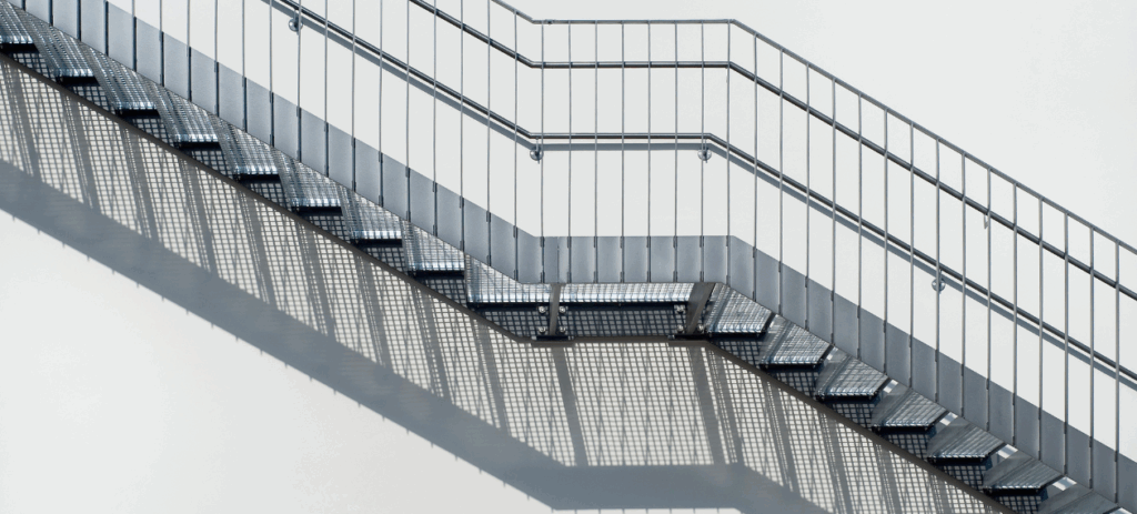 Treppen aus Metall