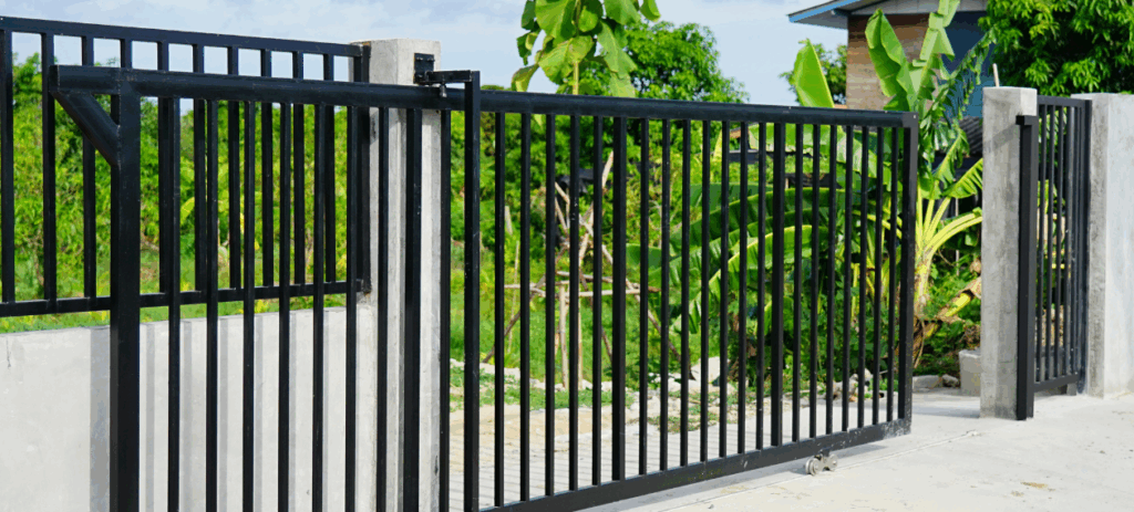 Schiebetor aus Metall